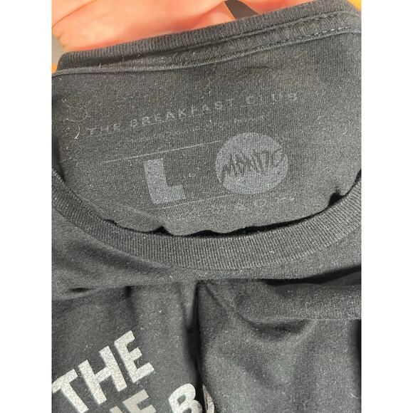 Mondo Tees Breakfast Club Limited Edition Print 1980s Y2K Casual Sz Large - Picture 4 of 8